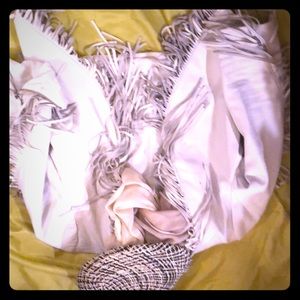 REBECCA MINKOFF FRINGE JACKET-this season SPRING